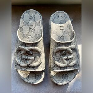 Gucci Platform Sandals With Interlocking G